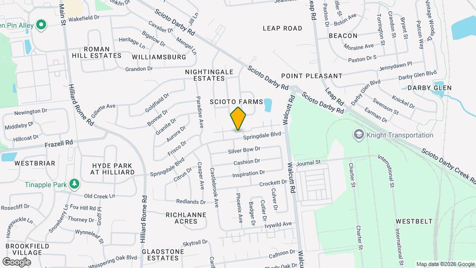5005 Stoneybrook Blvd Map and Location Details