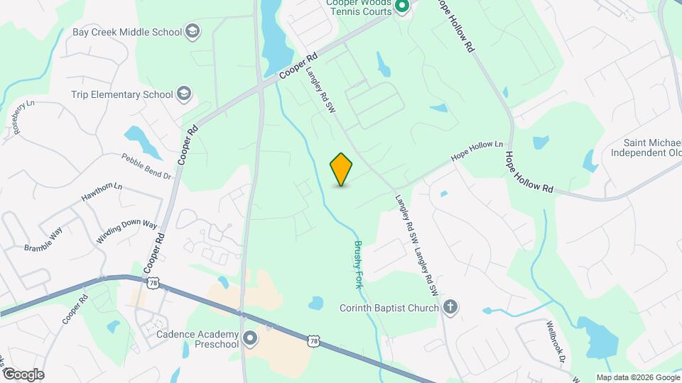 495 Langley Creek Dr Map and Location Details
