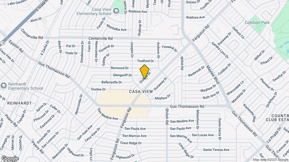 2430 Dunloe Dr Map and Location Details