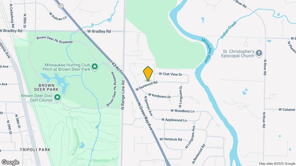 2526 W Dunwood Rd Map and Location Details