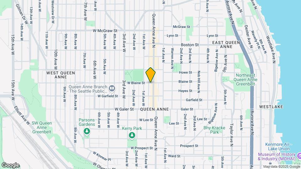 Queen Anne Apartments Mapa y Detalles de la Ubicación
