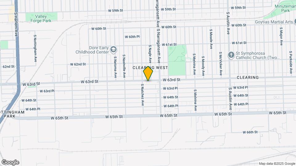 6443 W 63rd St Map and Location Details