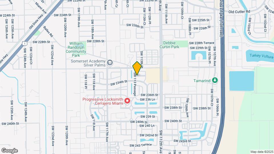 11380 SW 233rd St Map and Location Details