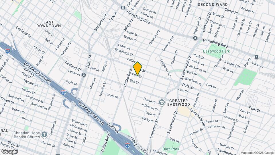 4208 Clay St Map and Location Details