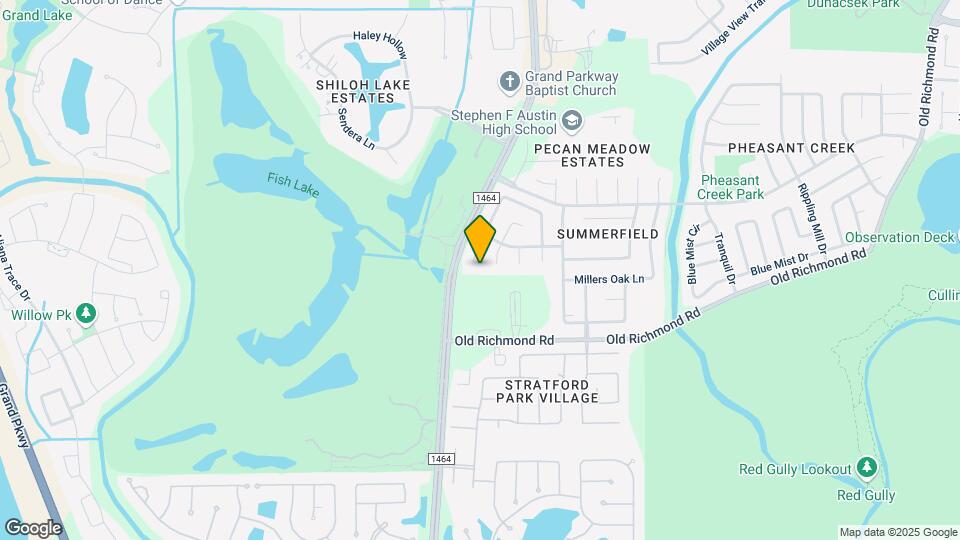 17127 Fairway Glen Ct Map and Location Details