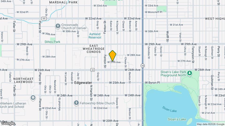 5674 W 27th Ave Map and Location Details