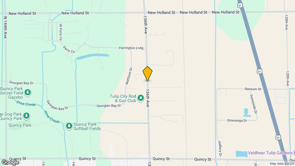 4427 136th Ave Map and Location Details