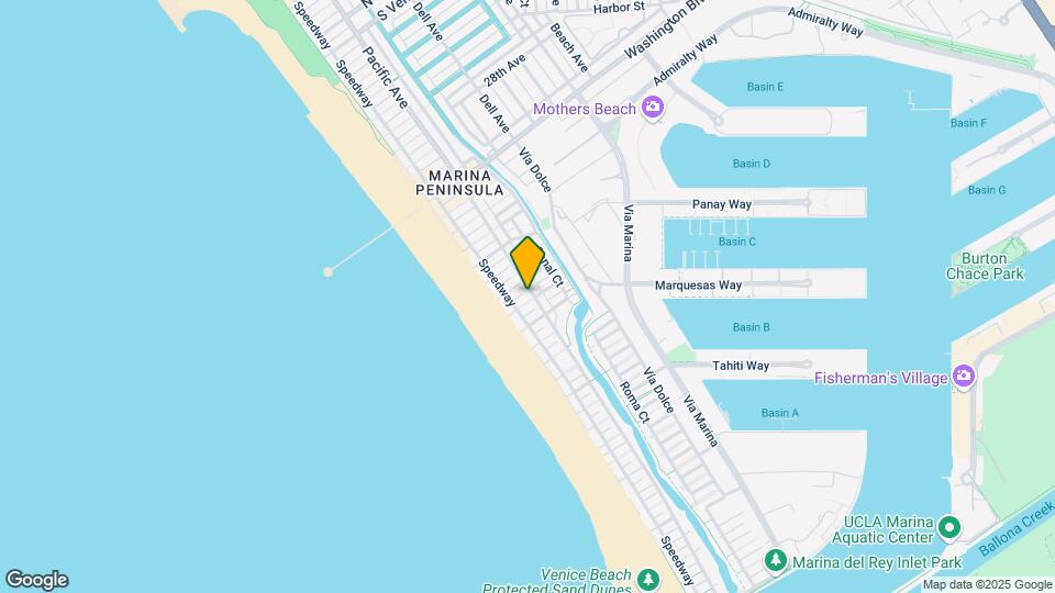3715 Pacific Ave, Unit 4 Map and Location Details