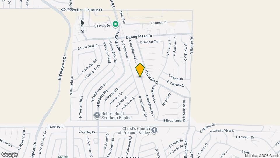 5360 N Roadrunner Dr Map and Location Details