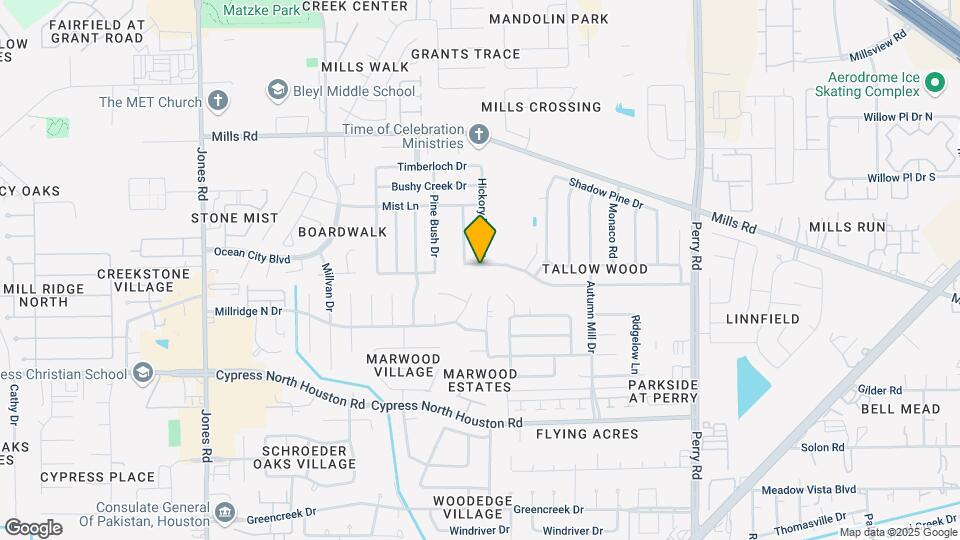 10303 Appleridge Dr Map and Location Details