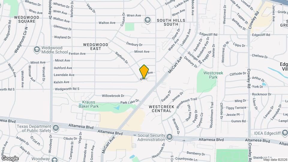 6105 Rayburn Ct Map and Location Details