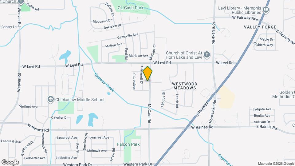 3961 McCain Rd Map and Location Details