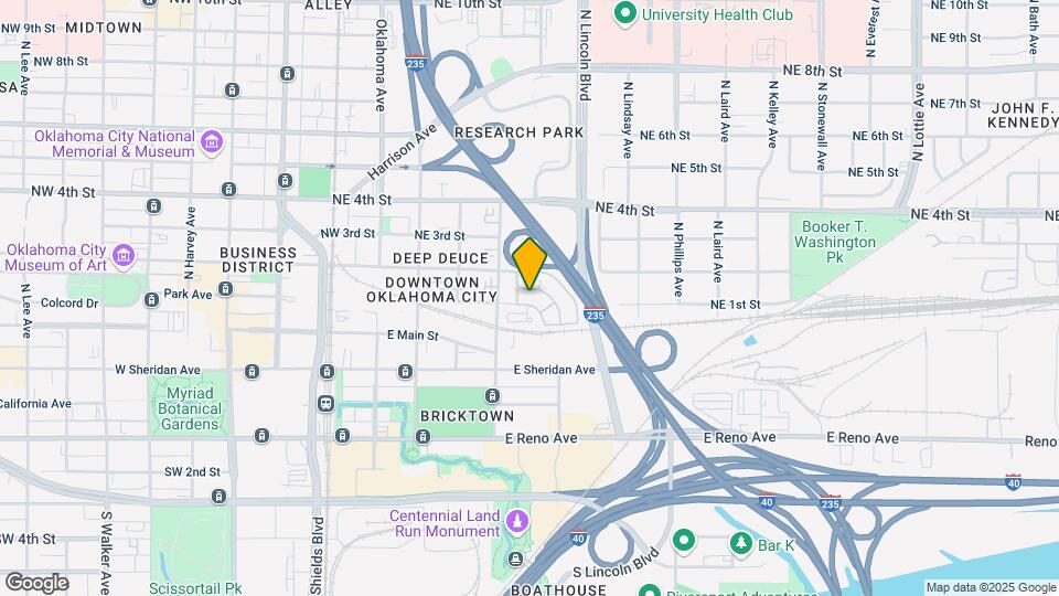423 NE 1st St Map and Location Details