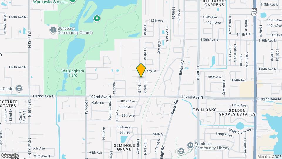 10451 119th St Map and Location Details