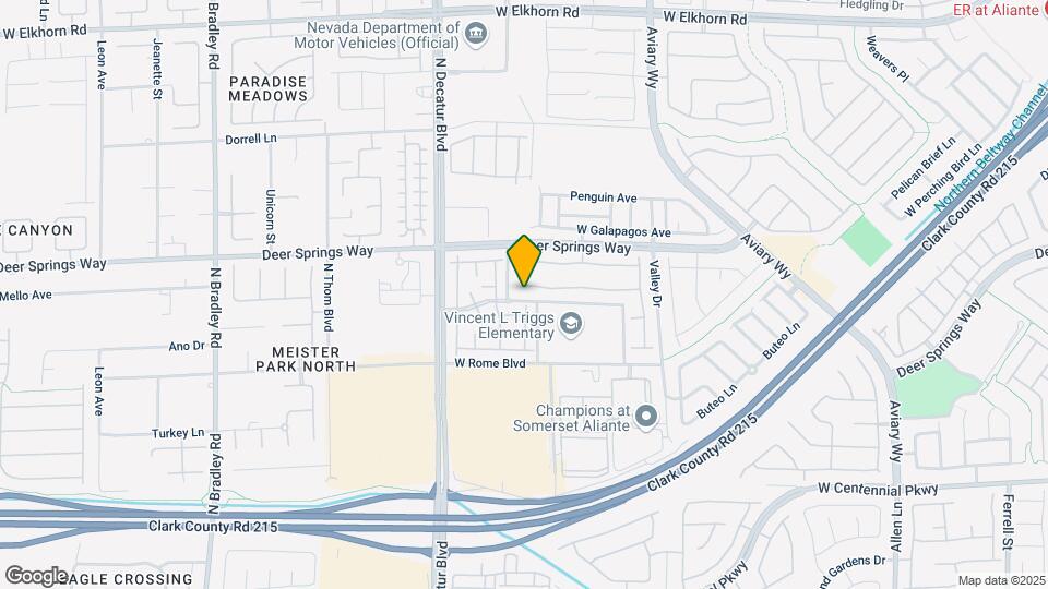 4513 Valley Quail Way Map and Location Details