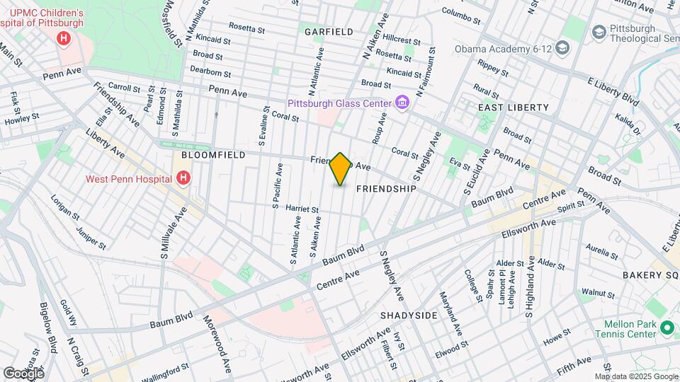 342 S Graham St Mapa y Detalles de la Ubicación