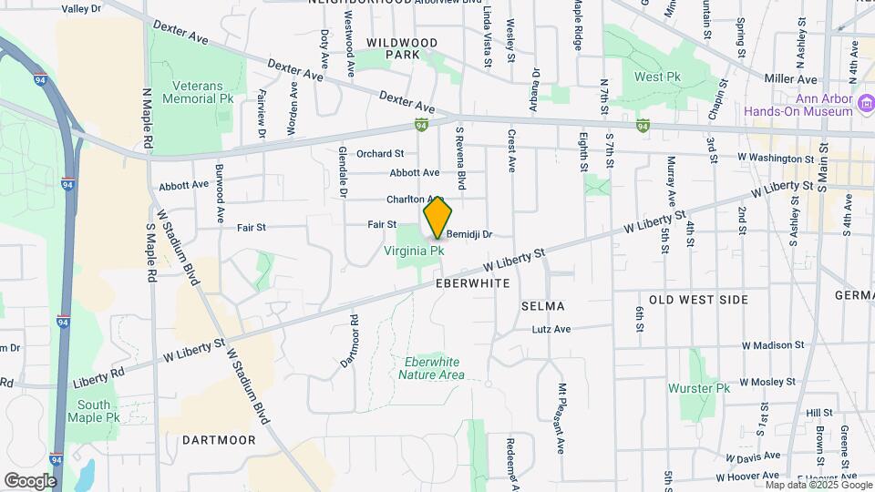 527 Virginia Ave, Unit 1 Map and Location Details