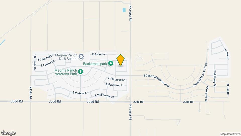 11605 E Lupine Ln Map and Location Details
