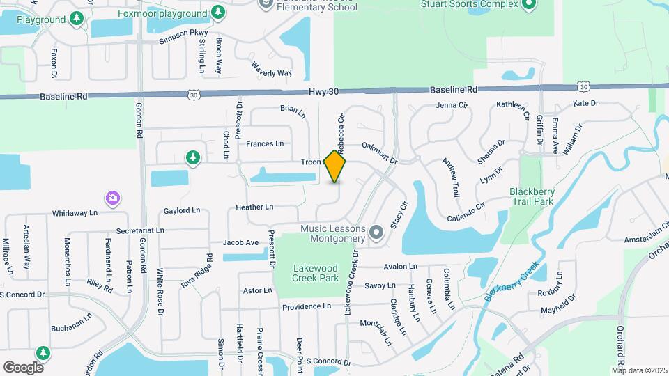 2248 Rebecca Cir Map and Location Details