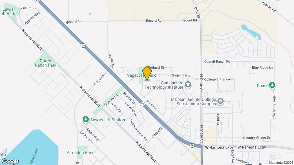 1036 Columbus Ct Map and Location Details