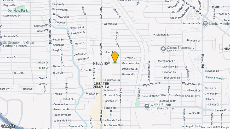 618 Marchmont Ln Map and Location Details