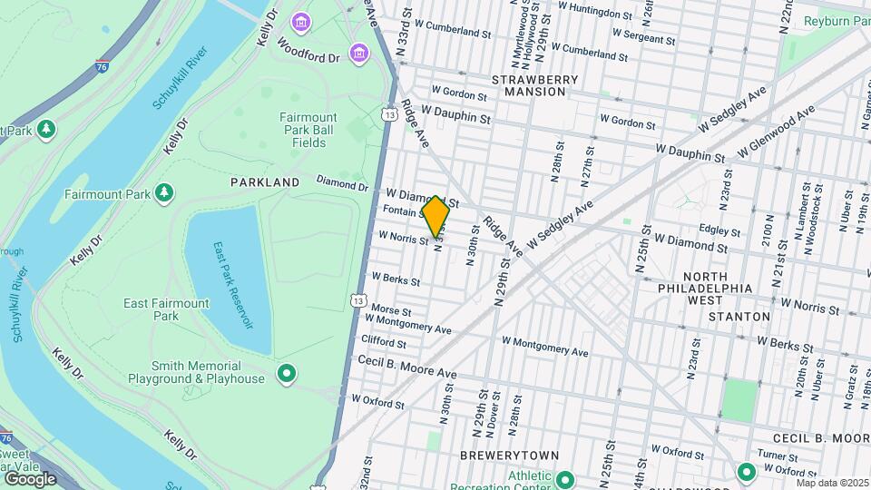 1968 N 31st St, Unit 1st floor Map and Location Details