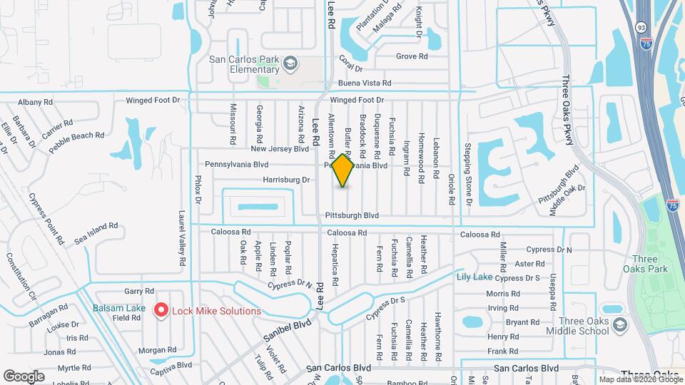 17532 Butler Rd Map and Location Details