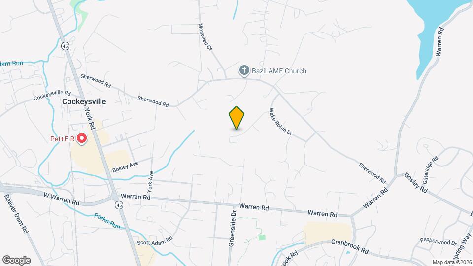 10606 Partridge Ln, Unit T-2 Mapa y Detalles de la Ubicación