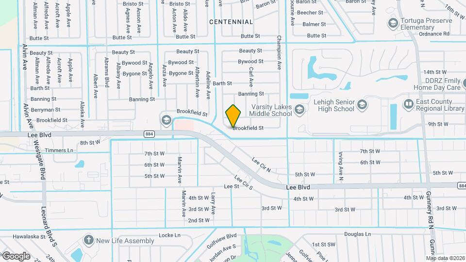 5011 Brookfield St Map and Location Details