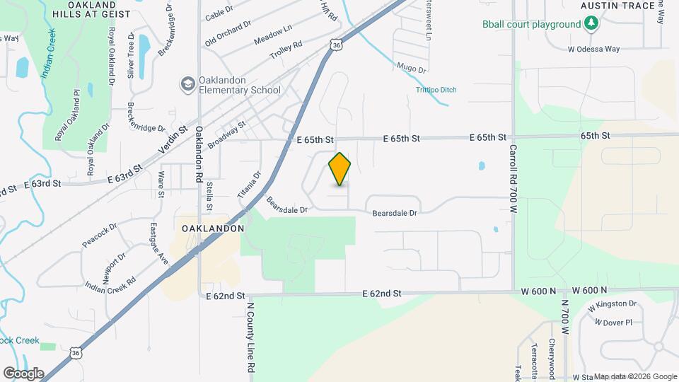 12232 Meadowfield Cir Mapa y Detalles de la Ubicación