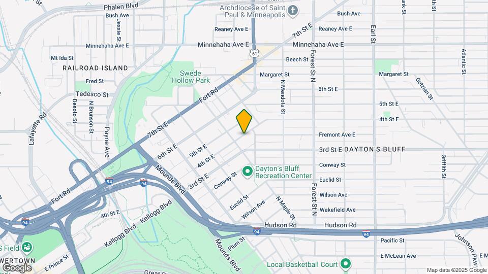 768 4th St E Map and Location Details