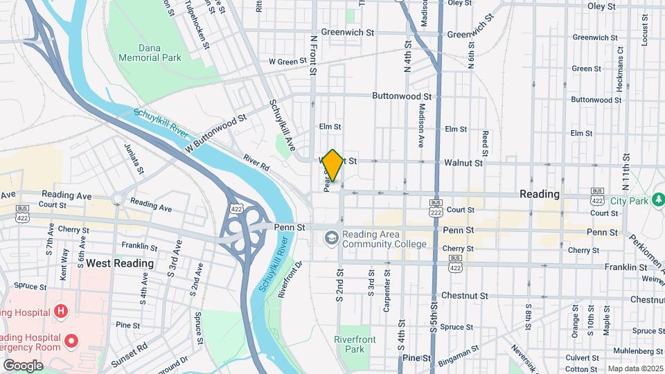 Goggleworks Apartments Map and Location Details