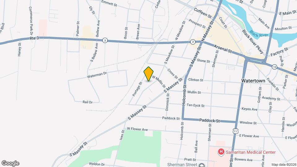 428 S Meadow St Map and Location Details