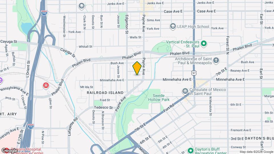 615 Minnehaha Ave E Map and Location Details