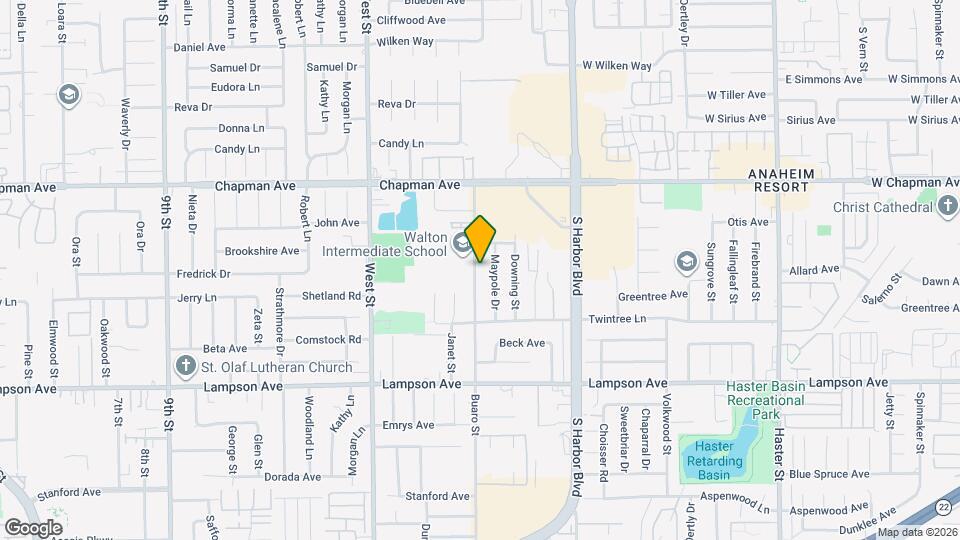 12212 Buaro St Map and Location Details