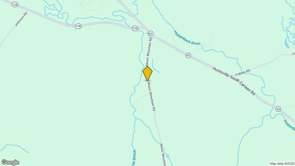 40 Music Mountain Rd Map and Location Details