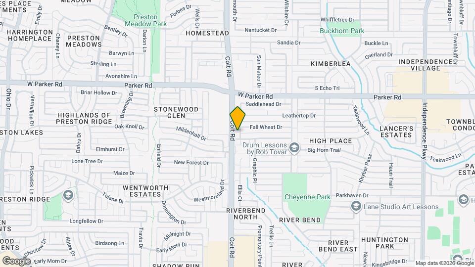 3005 Saddlehead Dr Map and Location Details