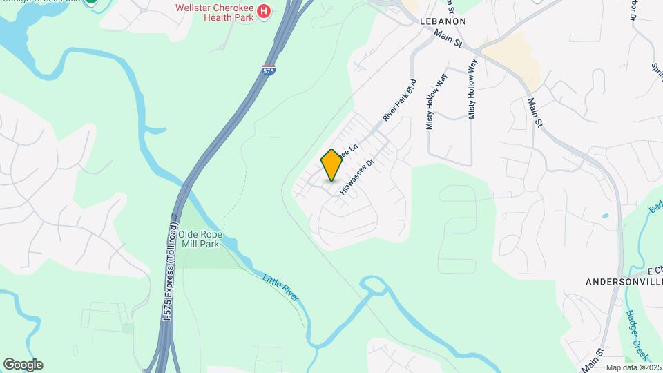 292 Hiawassee Dr Map and Location Details