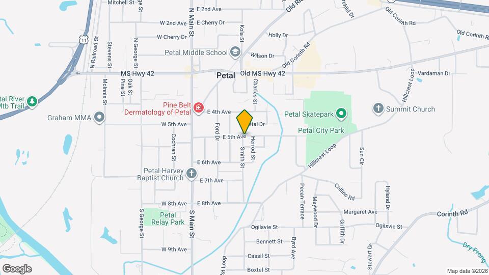 201 Smith St Map and Location Details