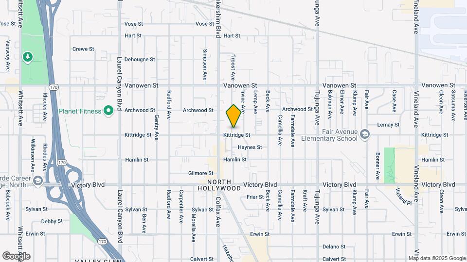 6610 Troost Ave Map and Location Details