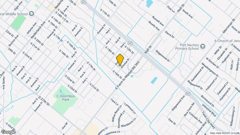 1423 S 15th St Map and Location Details