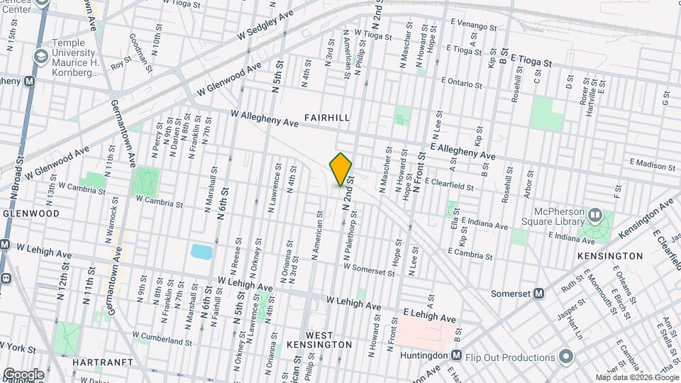3013 N Philip St Mapa y Detalles de la Ubicación