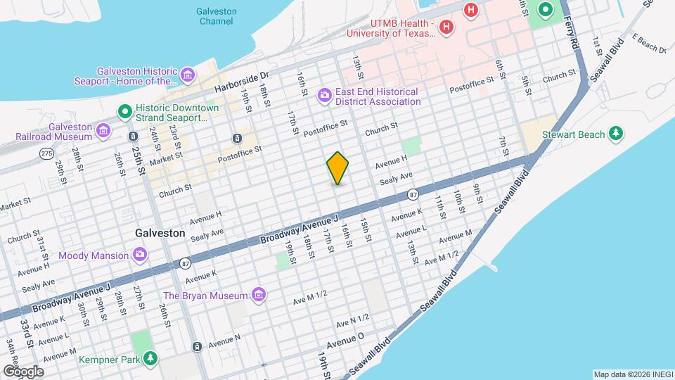 816 16th St Map and Location Details