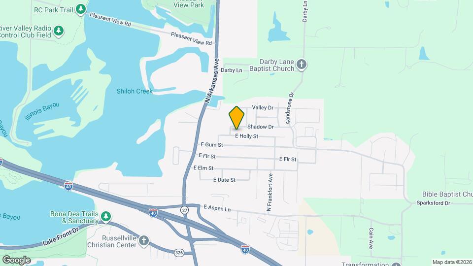 301 Holly St Map and Location Details