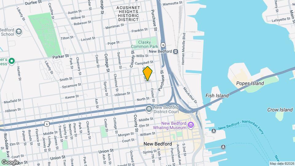 118 Maxfield St Map and Location Details