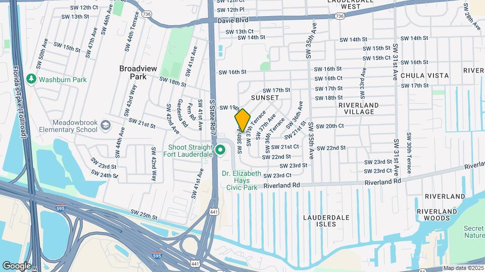 2080 SW 38th Ave Map and Location Details