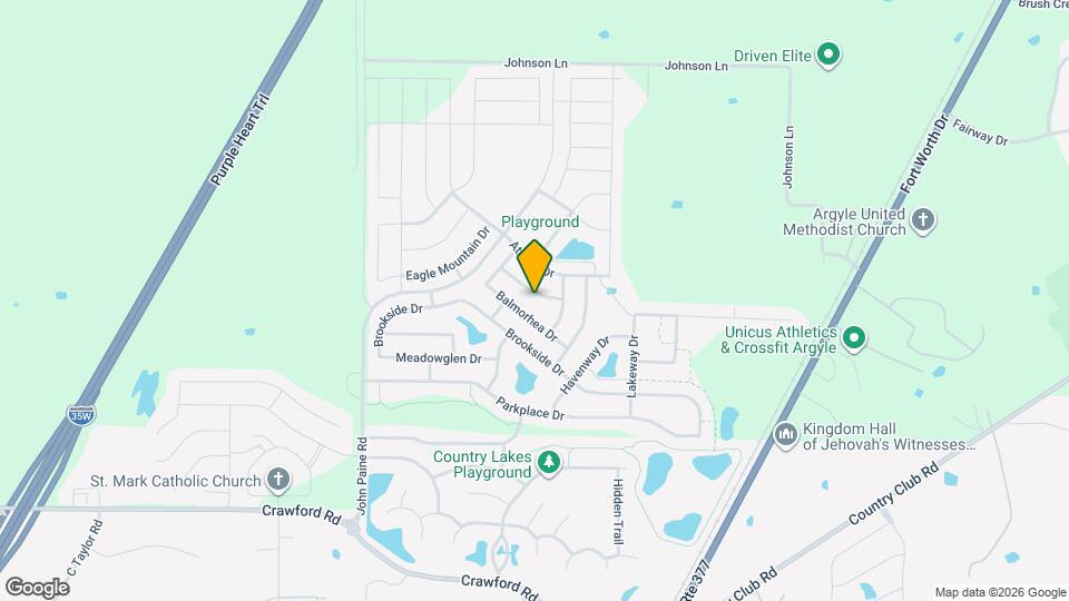 5601 Millers Creek Dr Map and Location Details