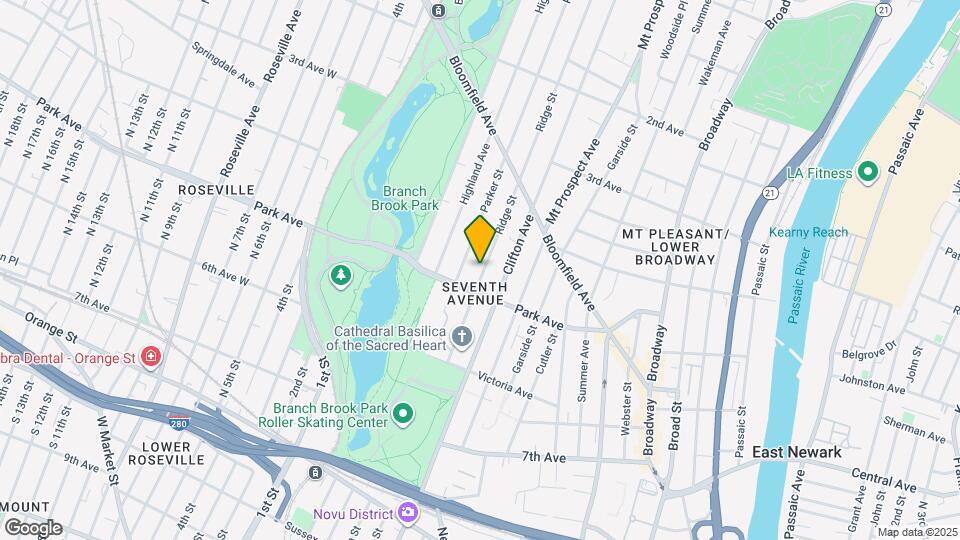 130 Ridge St, Unit 1 Map and Location Details