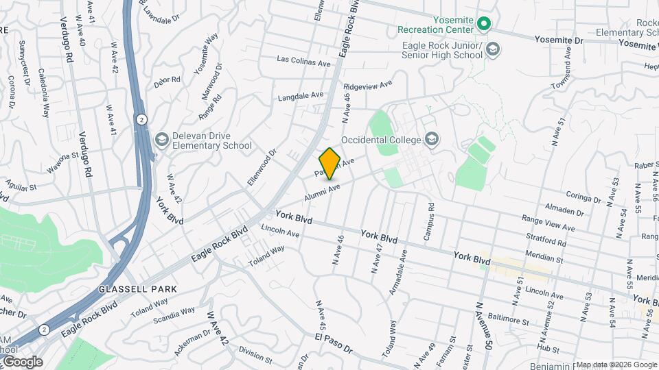 4543 1/2 Alumni Ave, Unit 4543 1/2 Alumni Ave Map and Location Details