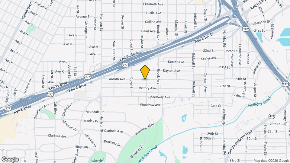 1801 Ardath Ave Map and Location Details